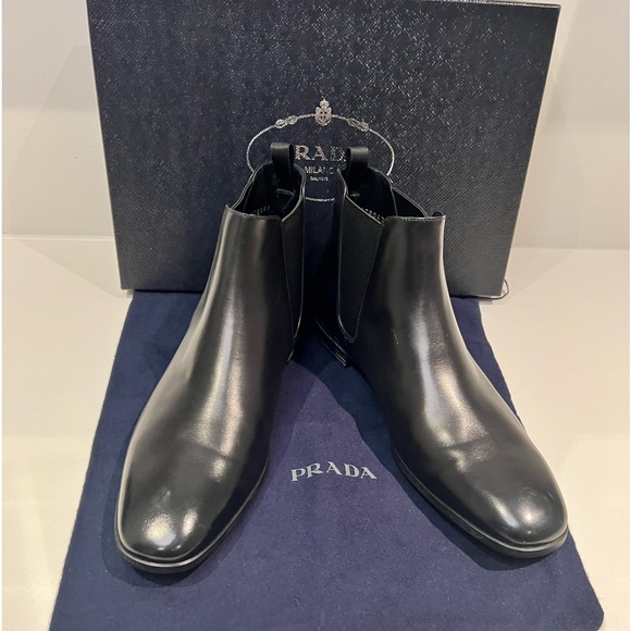 PRADA Chelsea Boots - New in Box size 11 - Picture 3 of 11